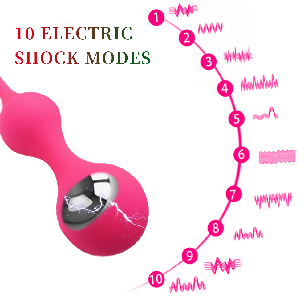 Wireless Remote Control Kegel Exercise Balls Electric Vagina Tightening Machine Geisha Ball Vibrator Female Intimate Pleasure Sex Toy - 2