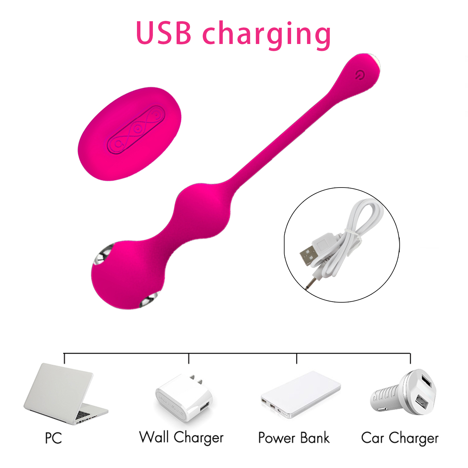 Wireless Remote Control Kegel Exercise Balls Electric Vagina Tightening Machine Geisha Ball Vibrator Female Intimate Pleasure Sex Toy - 9