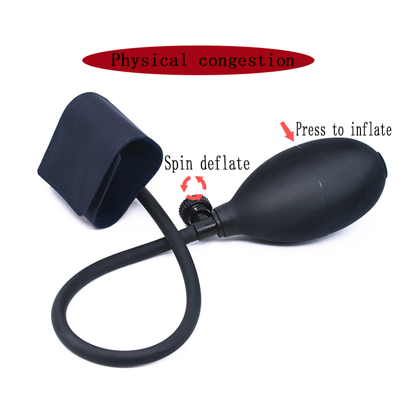 Inflatable Male Chastity Device Penis Ring Urethral Erection Enhancer Bdsm Adult Erotic Sex Toy - 7