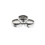 Steel Ring Stainless Male Sex Stop Premature Ejaculation Erection Combination Cock - 4