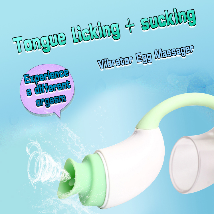 Womens Clitoris Tongue Vibrator Nipple Sucker Breast Enlargement Stimulator Adult Intimate Pleasure Toys - 2