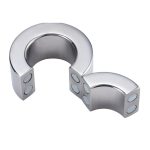 Gravity Stainless Steel Magnetic Lock Metal Scrotum Pendant Ball Stretcher Testis Weight Cock Ring Penis Sex Toys For Men - 4
