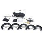 4 Colors Male Silicone Chastity Device Cock Cage With 5 Size Penis Ring Cages Men Virginity Belt Sex Toy - 6