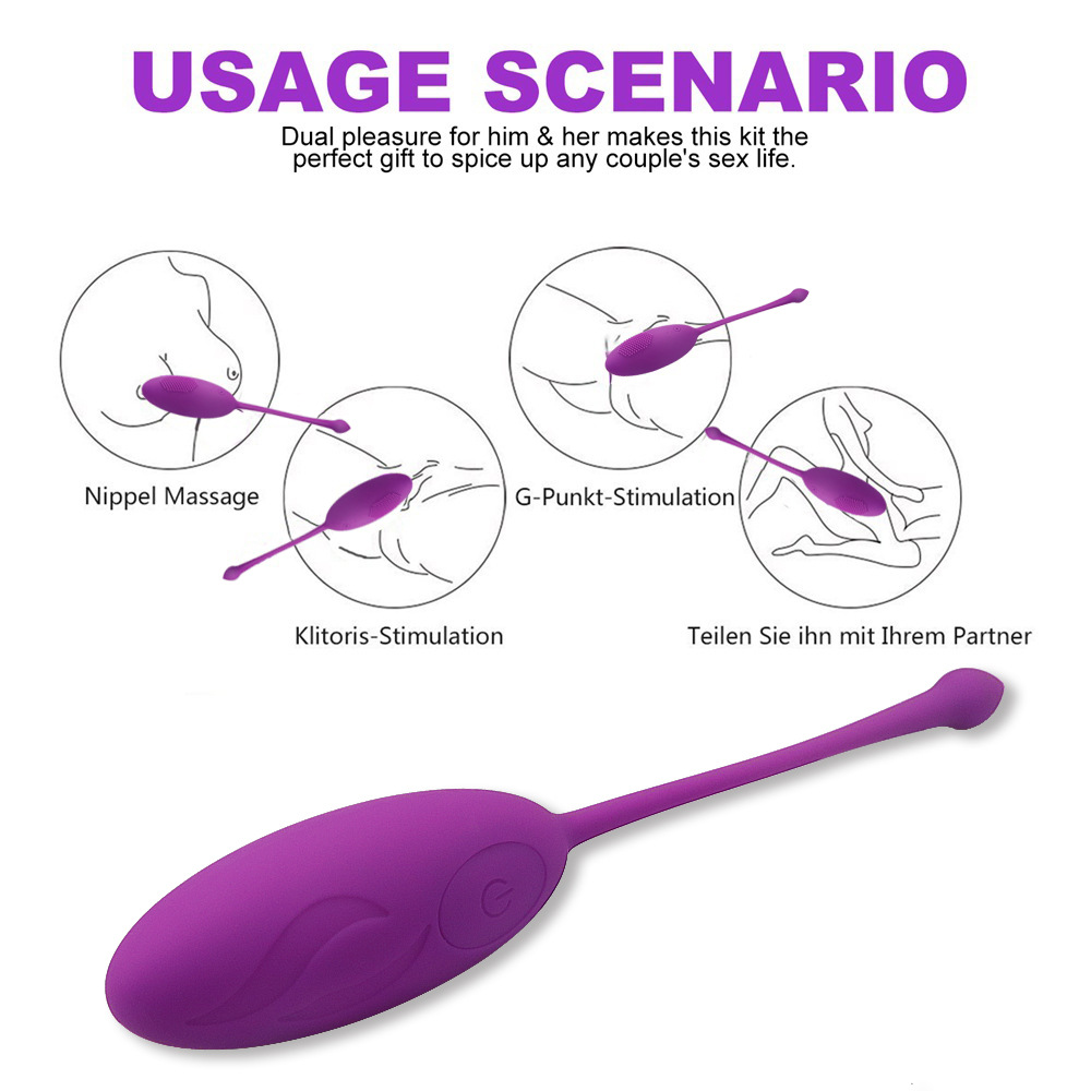 Wireless Egg Vibrator For Women Multispeed Anal Vagina Clitoris Stimulation Discreet Adult Erotic Toy - 3
