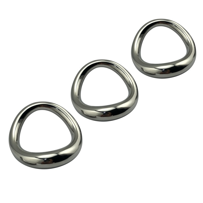 Stainless Steel Male Enhancement Ring Scrotum Stretcher Bondage Ball Delayed Ejaculation Aid Adult Pleasure Toy For Men - 3