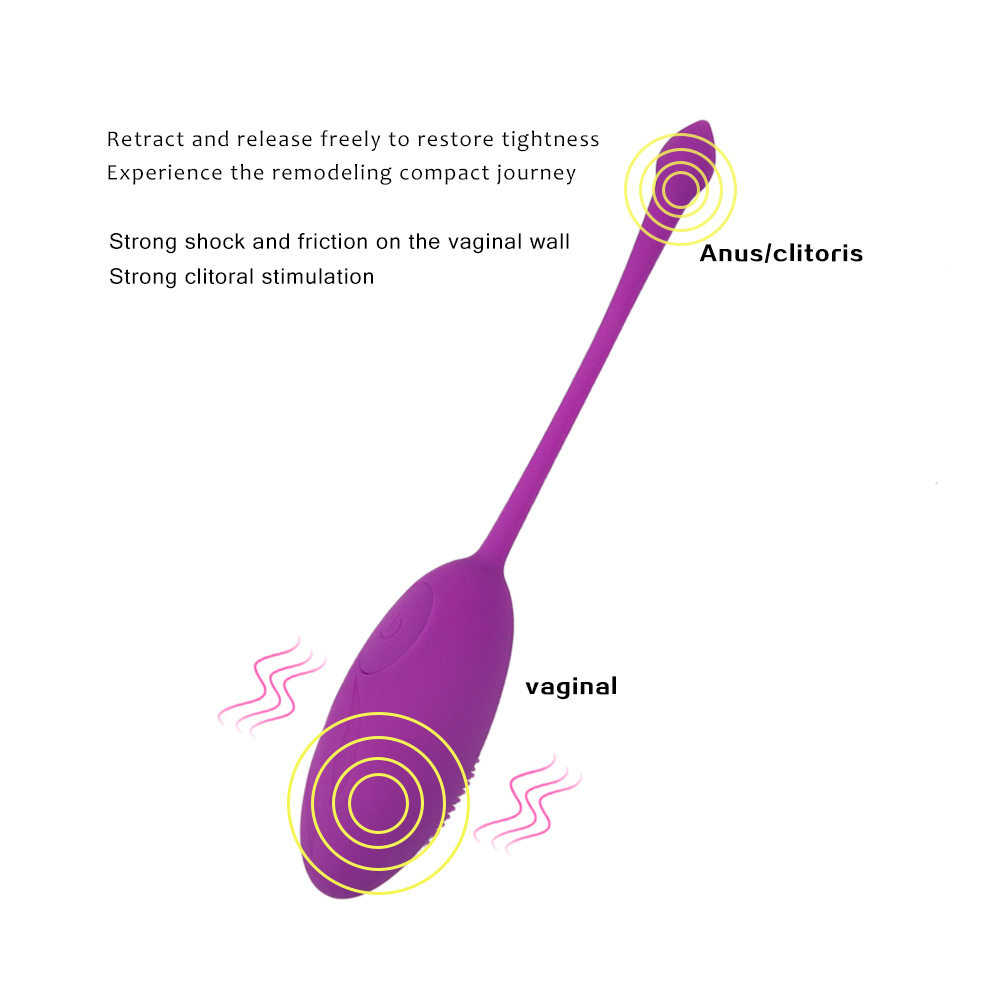 Wireless Egg Vibrator For Women Multispeed Anal Vagina Clitoris Stimulation Discreet Adult Erotic Toy - 6