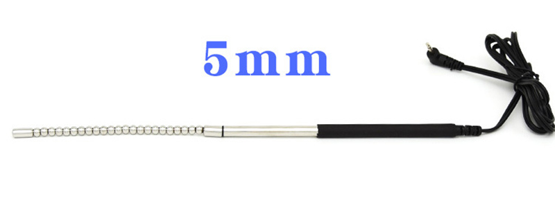 Stainless Steel Bipolar Electro Stimulation Urethral Plug For Men Metal Urethra Beads For Intimate Pleasure - 8