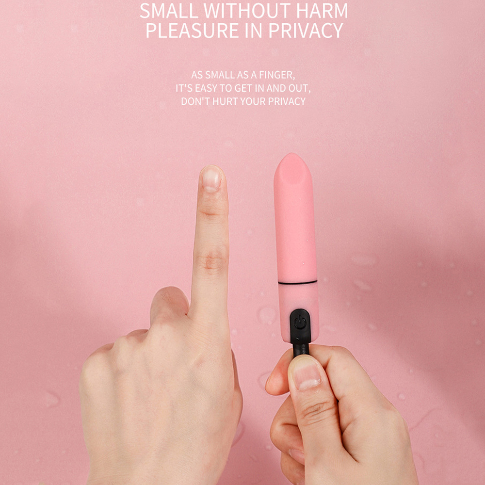 Usb Mini Lipstick Vibrator Secret Bullet Clitoris Stimulator Vaginal Masturbator Vibrating Egg Female Adult Pleasure Toys - 6