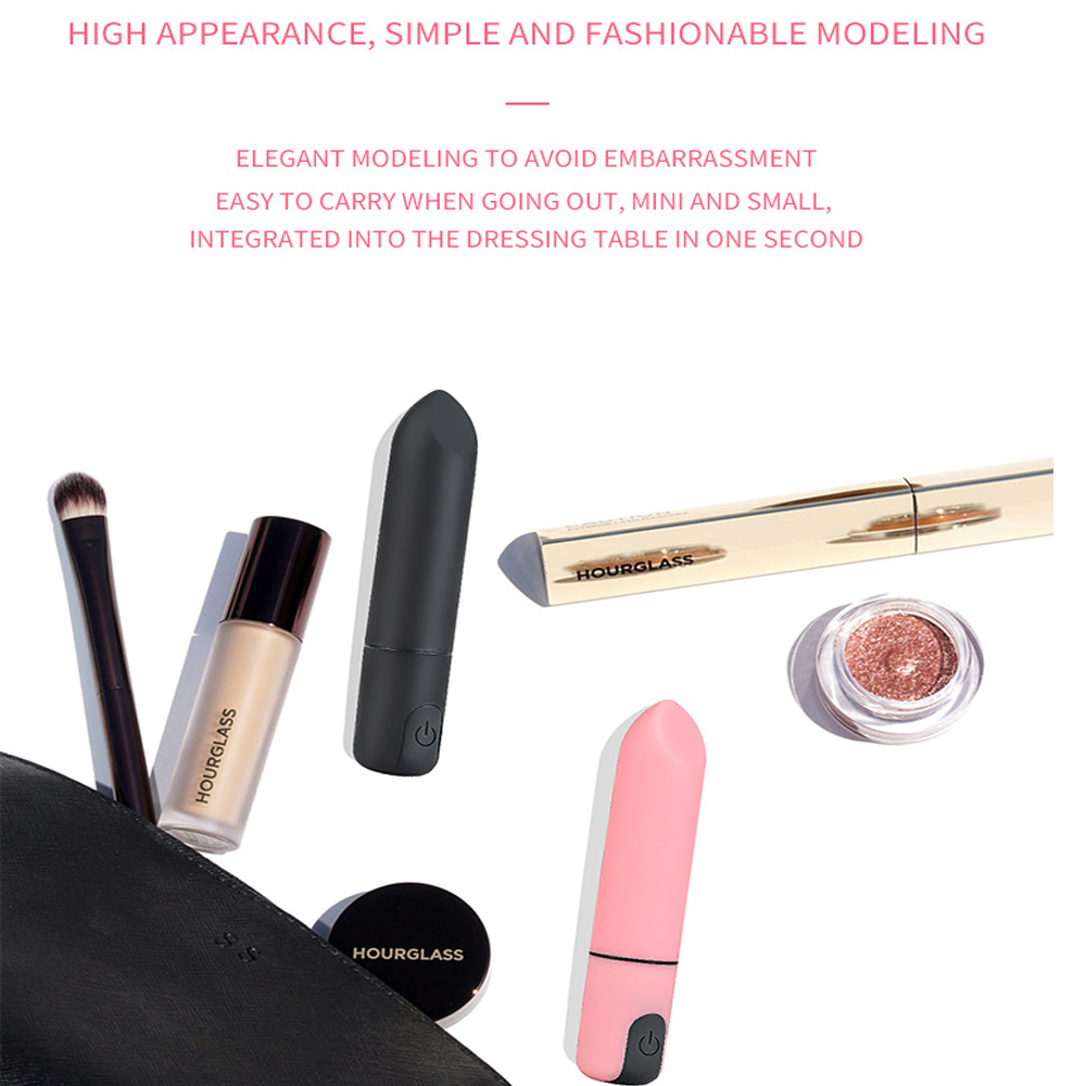 Usb Mini Lipstick Vibrator Secret Bullet Clitoris Stimulator Vaginal Masturbator Vibrating Egg Female Adult Pleasure Toys - 14
