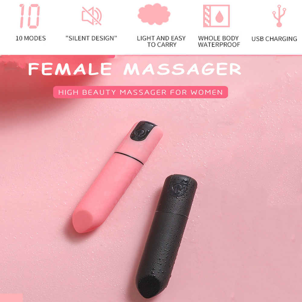Usb Mini Lipstick Vibrator Secret Bullet Clitoris Stimulator Vaginal Masturbator Vibrating Egg Female Adult Pleasure Toys - 20