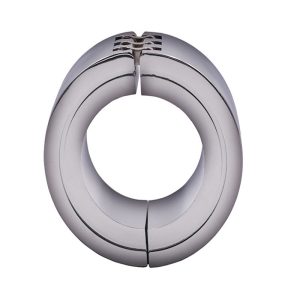 Stainless Steel Penis Ring Sex Delay Dick Stretcher Product Male Device Metal Screw Lock Semen Cock Cage Chastity Men Adult Toy - 2