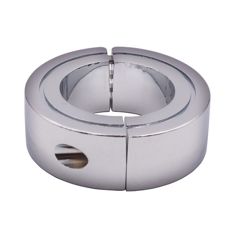 Stainless Steel Male Chastity Device Adult Toy Penis Ring Semen Lock Sex Delay Stretcher - 9