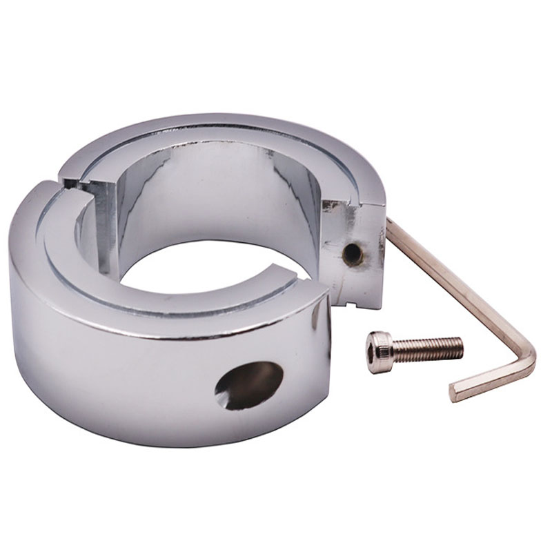 Stainless Steel Male Chastity Device Adult Toy Penis Ring Semen Lock Sex Delay Stretcher - 5