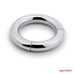 Stainless Steel Sex Delay Rings Ejaculation Prostate Dick Penis Ring Scrotum Magnetic Cock Toy For Men Cockring - 4