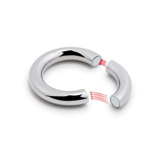 Stainless Steel Sex Delay Rings Ejaculation Prostate Dick Penis Ring Scrotum Magnetic Cock Toy For Men Cockring - 2