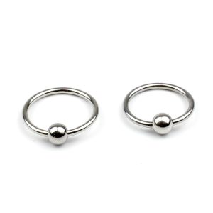 Dual Ball Stainless Steel Cock Head Glans Penis Ring Sex Increase Orgasm Products For Men 30x8mm Ek-new - 3