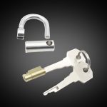 2020hot Titanium D-ring Pa Lock Glans Piercing Male Chastity Device Penis Harness Restraint Leashes Fitting Puncture - 4