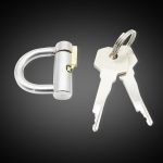 2020hot Titanium D-ring Pa Lock Glans Piercing Male Chastity Device Penis Harness Restraint Leashes Fitting Puncture - 3