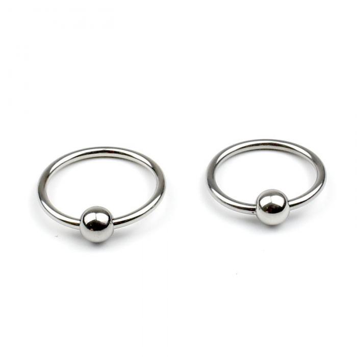 Stainless Steel Dual Ball Penis Ring For Enhanced Orgasm Male Sexual Enhancement Products - 6