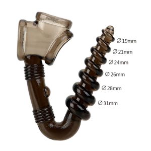 Silicone Anal Prostate Massager G Sex Toys Vibrator Cock Ring For Men & Masturbator Penis - 2