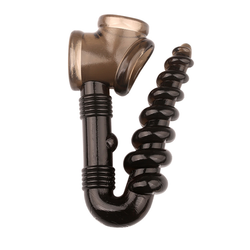 Silicone Prostate Massager Gspot Vibrator Male Masturbator Cock Ring Mens Intimate Toy - 4
