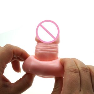 Penis Sleeve Extender Condom Reusable Cock Ring Delay Extensions Adult Sex Toys For Men - 5