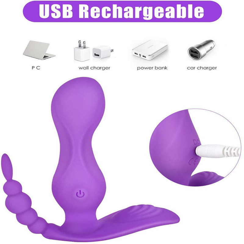 10speed Dualhead Wearable Vibrating Panties With Remote Gspot Clitoral Stimulator Dildo Vibrator Womens Sexual Pleasure Toy - 5