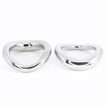 Stainless Steel Ball Stretcher Cock Ring Penis Bondage Lock Heavy Male Metal Scrotum Delay Ejaculation Bdsm Sex Toy Men - 4