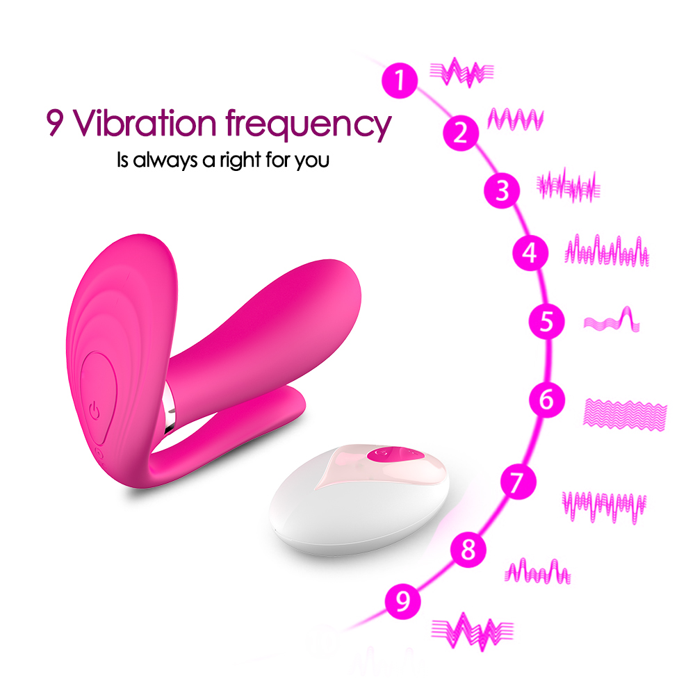 Wireless Remote Control Wearable Vibrating Panties Invisible Female Gspot Clitoral Vibrator Dildo Sex Toy Stimulator - 1