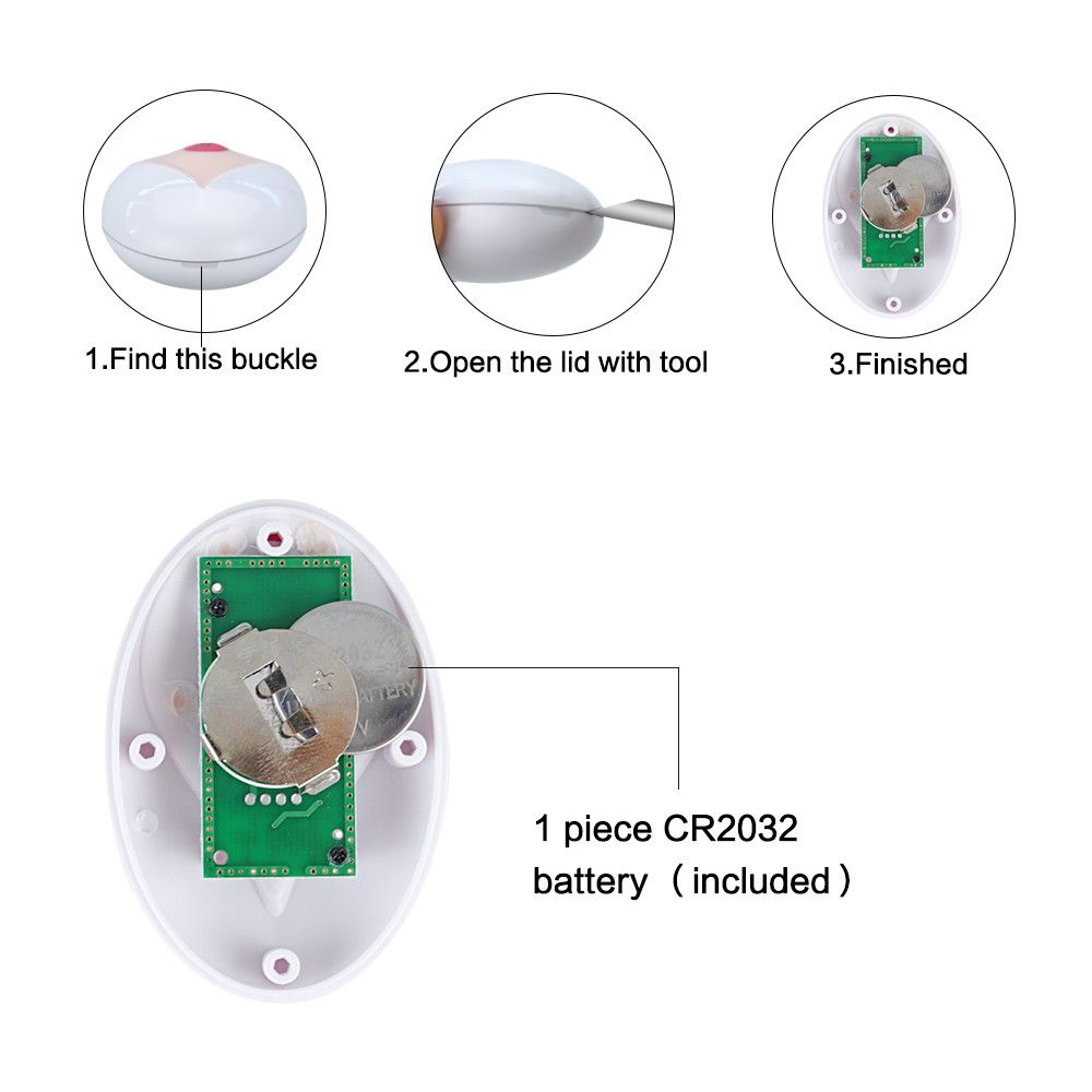 Wireless Remote Control Wearable Vibrating Panties Invisible Female Gspot Clitoral Vibrator Dildo Sex Toy Stimulator - 3