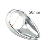Licker Cock Ring Unique Shape Extra Stimulation Stainless Metal Penis Delay Ejaculation Bdsm Sex Toy Men - 6