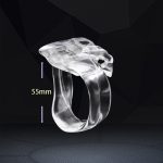 Zerosky Ht-v4 Tie Loop Ring For Cock Chastity Device Penis Cage Fetish Belt Increase Stimulation Adult Male Sex Toys - 4