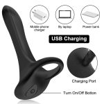 Cock Rings Vibrator Penis Ring For Enlargement Cage Delay Ejaculation On Male Device Sex Toy Men - 5
