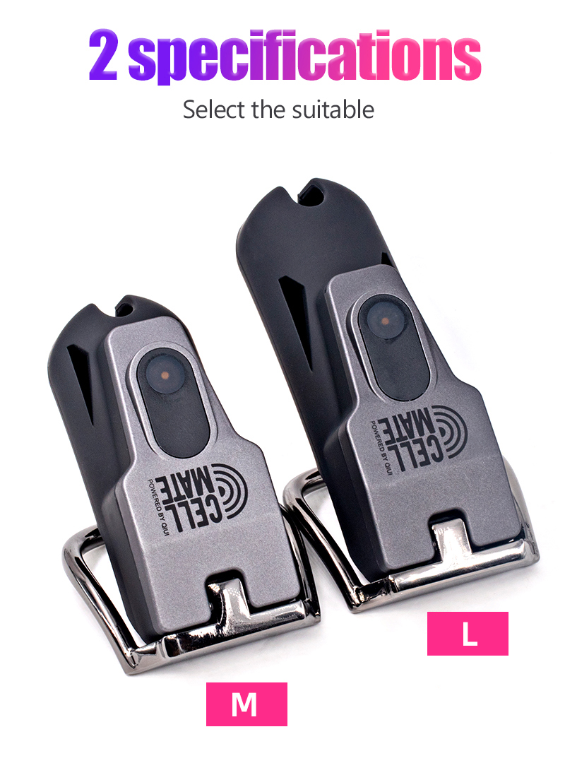 Qiui Cell Mate Chastity Cage Bluetooth Controlled Male Device With Cock Ring Virginity Maintaining Sex Toys For Men - 8