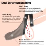 Cock Ring Male Vibrate Penis Cockring Vibrators Clitoris Stimulate Delay Ejaculation Adults Sex Toys For Couple Men Masturbators - 3