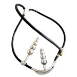 Manyjoy Stainless Adjustable Female Chastity Belt Pants With Plug Underwear Bdsm Bondage Lock Adult Sex Toys Heart Type