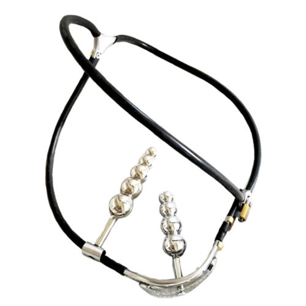 Manyjoy Adjustable Stainless Steel Female Chastity Belt Heartshaped Bdsm Bondage Lock Adult Intimate Toys With Plug Underwear - 1