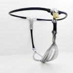 Female Chastity Belt Underwear Bdsm Bondage Metal Silicone Device Adult Game Cosplay Sex Toys For Woman Ball Stretcher - 6