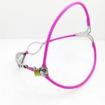 Female Chastity Belt Underwear Bdsm Bondage Metal Silicone Device Adult Game Cosplay Sex Toys For Woman Ball Stretcher - 3