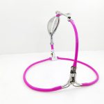 Female Chastity Belt Underwear Bdsm Bondage Metal Silicone Device Adult Game Cosplay Sex Toys For Woman Ball Stretcher - 2