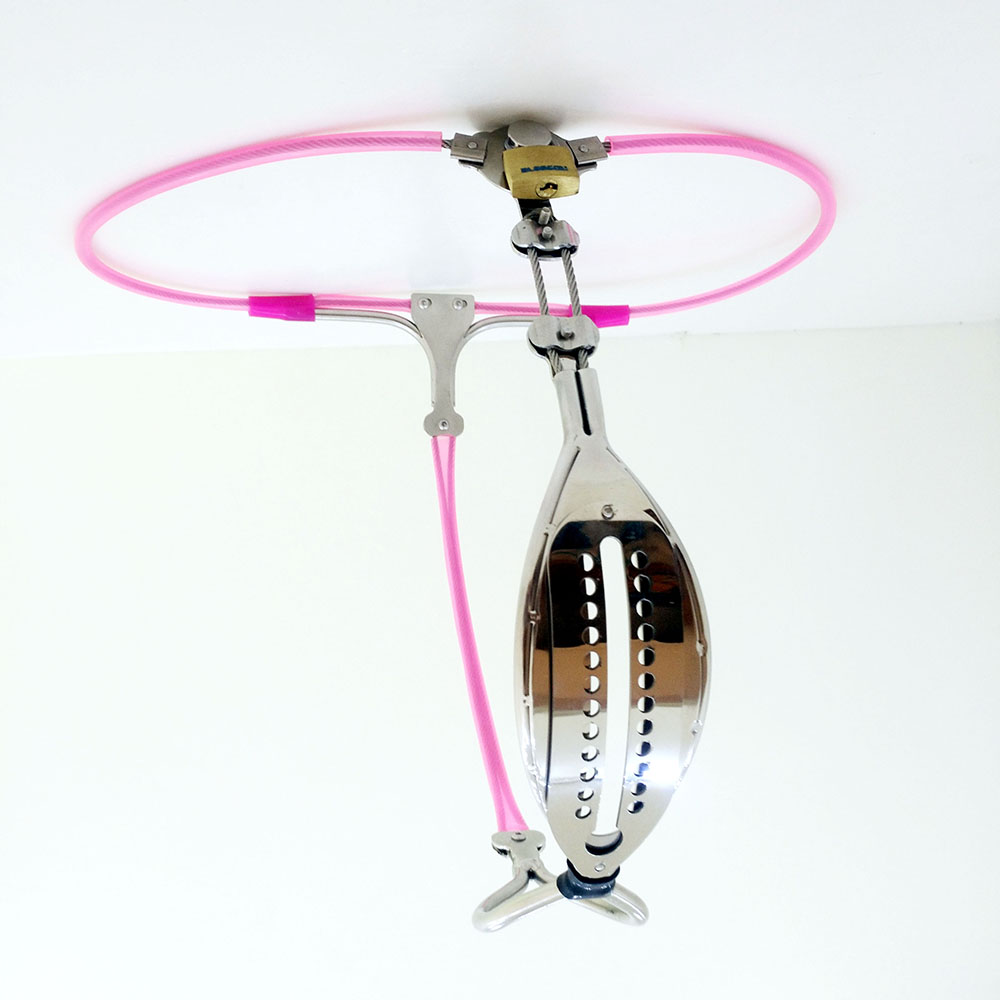 Womens Quality Silicone And Metal Bdsm Chastity Belt Adult Roleplay Cosplay Game Accessory - 2