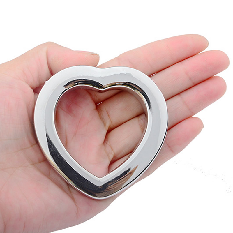 Stainless Steel Male Chastity Device Scrotum Pendant Delay Ejaculation Bdsm Sex Toy For Men - 7