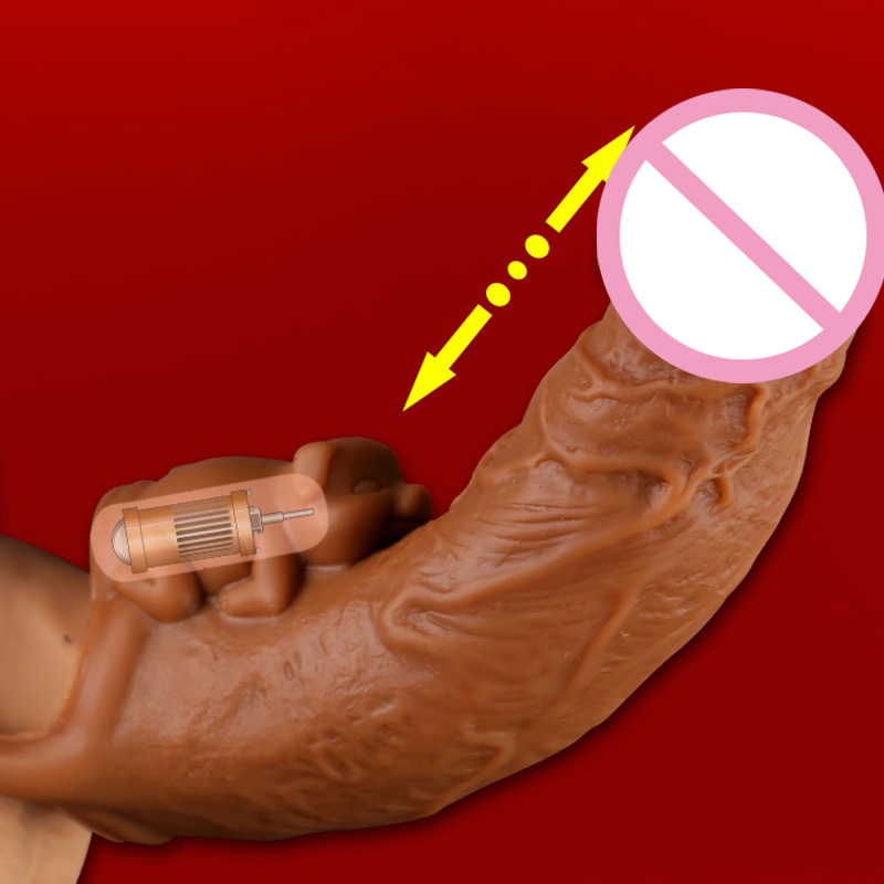Fan Qie Mei Silicone Gspot Vibrating Penis Sleeve Reusable Delay Time Extender Condom Mens Sexual Enhancement Toy - 5