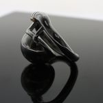 Stainless Steel Micro Chastity Device Small Size Cock Cage With Arc-shaped Ring Sex Toys Men Belt Bdsm Toy - 6