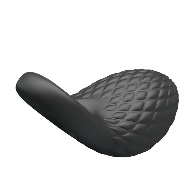 Waterproof Rechargeable Full Silicone Vibrating Cock Ring Powerful Penis Vibrator With Clitorial Stimulation Vibes - 7