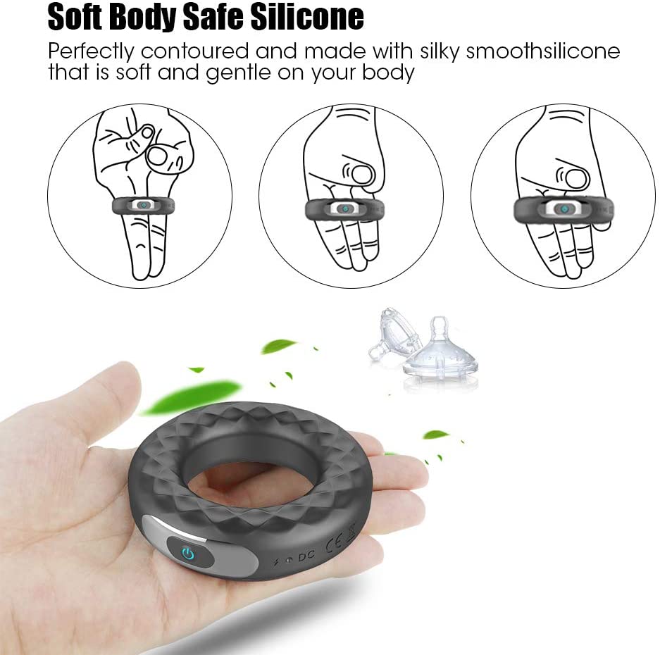 10mode Vibrating Cock Ring For Men Couplesfriendly Clitoral Stimulator And Vaginal Pleasure Enhancer - 4