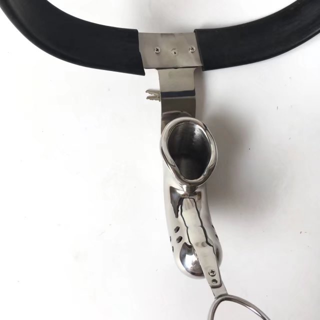 Stainless Steel Male Chastity Device Bondage Cock Cage Penis Lock For Bdsm Cbt Adult Sex Toys For Men - 6