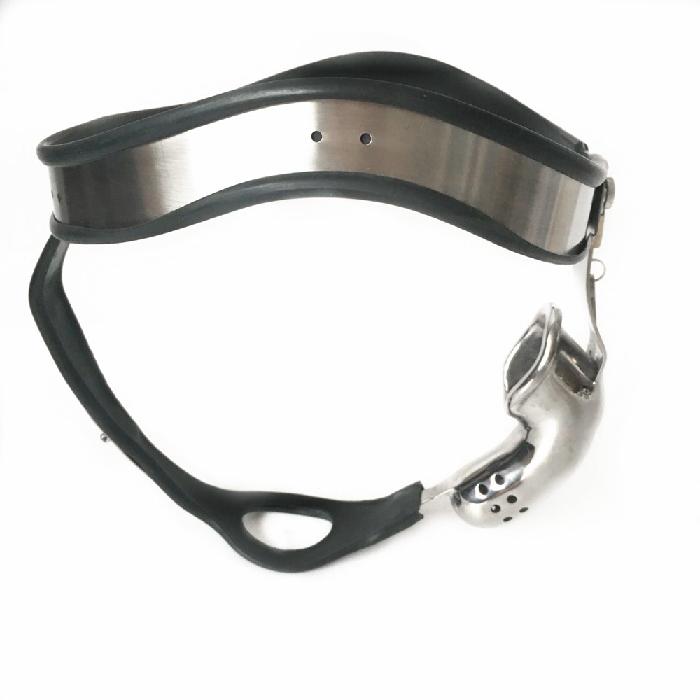 Stainless Steel Male Chastity Device Bondage Cock Cage Penis Lock For Bdsm Cbt Adult Sex Toys For Men - 2