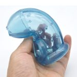 Transparent Spiked Soft Cock Cage Male Chastity Device Penis Sleeve Scrotum Bondage Sex Toys For Men Dick Sleeves - 6