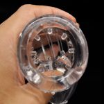 Transparent Spiked Soft Cock Cage Male Chastity Device Penis Sleeve Scrotum Bondage Sex Toys For Men Dick Sleeves - 2